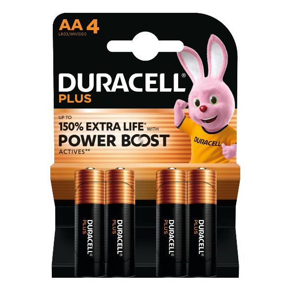 DURACELL DURACELL PLUS POWERBOOST AA 1500 CONF.4