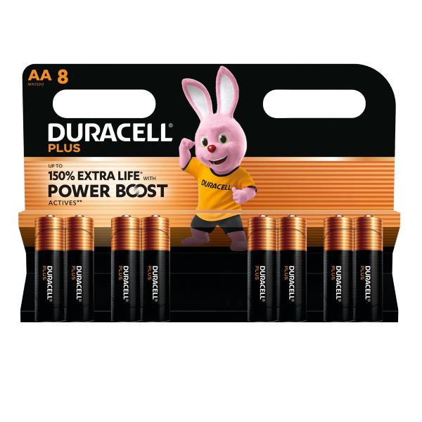 DURACELL PLUS POWERBOOST STILO AA CONF.8 2