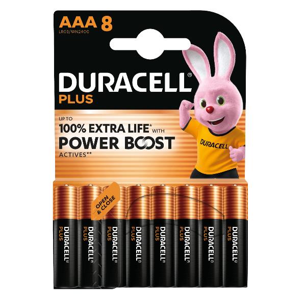 DURACELL PLUS POWERBOOST MINISTILO AAA CONF.8 2