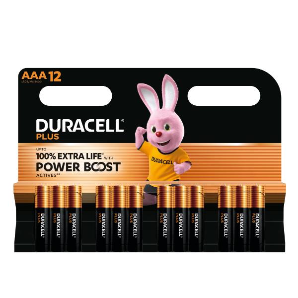 DURACELL DURACELL PLUS POWERBOOST MINISTILO AAA CONF.12