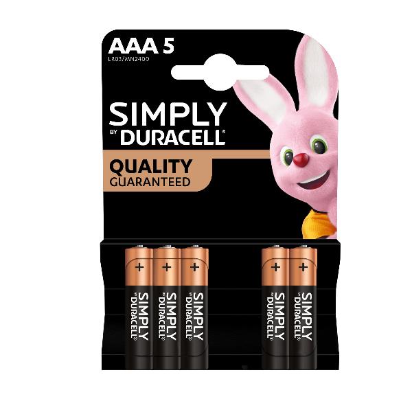 DURACELL SIMPLY MINISTILO AAA 2400 CONF.5