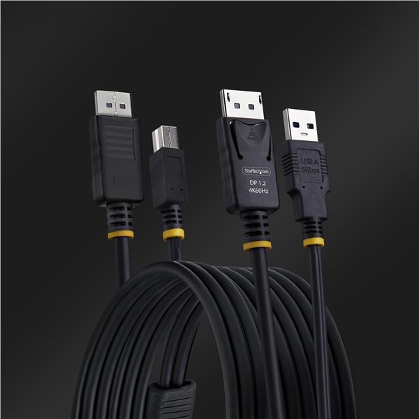Cavo KVM DisplayPort/USB 1,8m 4
