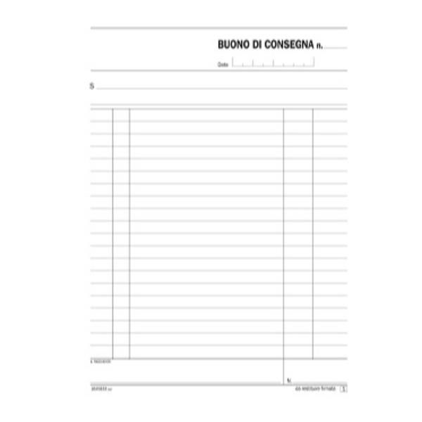 DATA UFFICIO Buoni di consegna