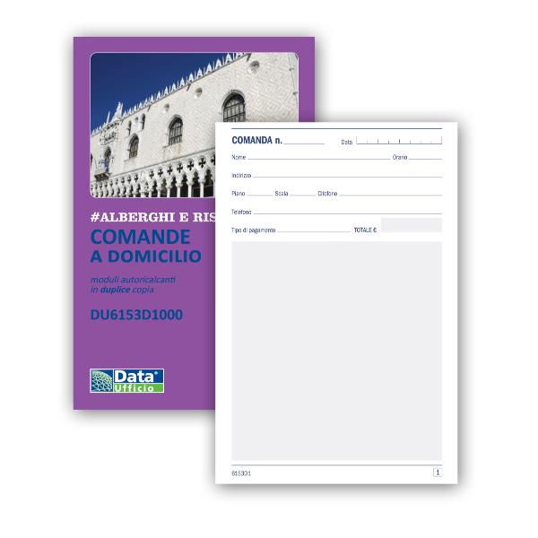 DATA UFFICIO Blocco comande a domicilio