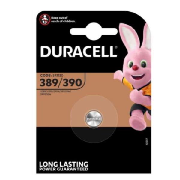 DURACELL DURACELL 389/390 OROLOGIO