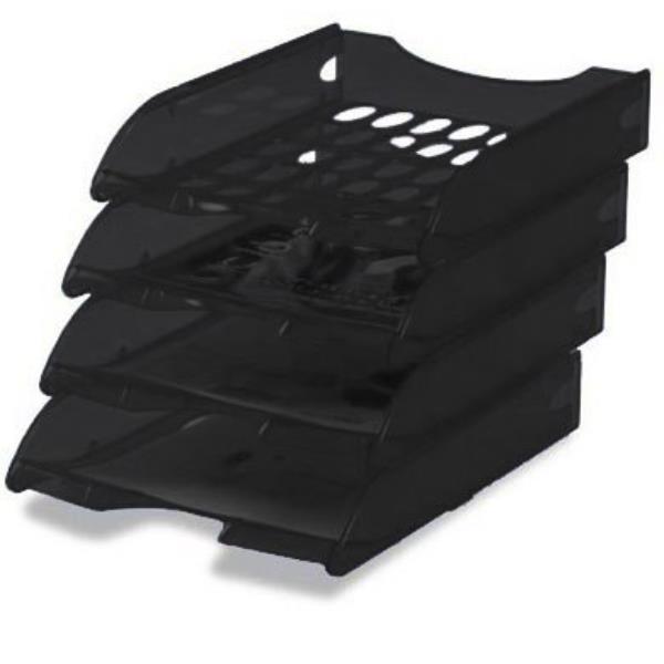 VASCHETTA PORTACORRISPONDENZA FORATA - NERO 2