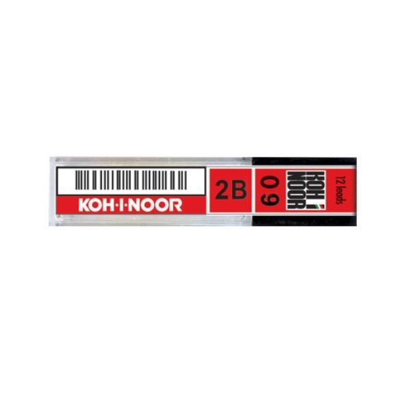 KOH-I-NOOR CF12 MINE 0 9 MM 2B