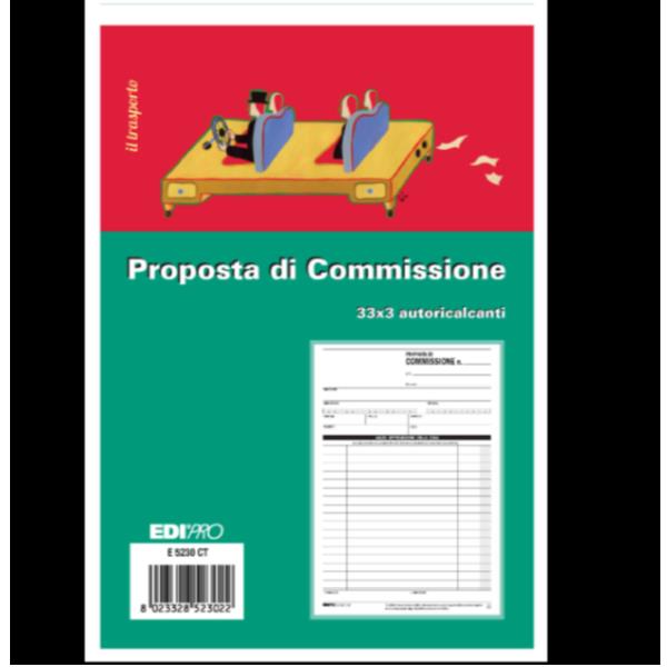EDIPRO CF10BLOCCO COPIA COMMISS. 33X3 AUTO