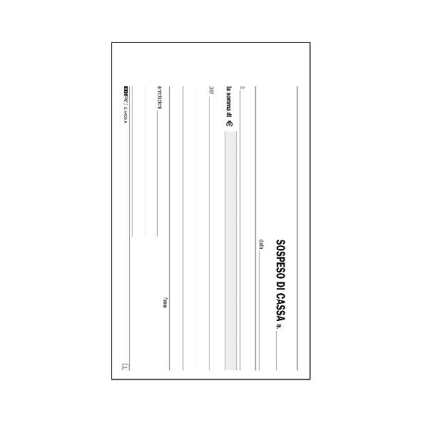 EDIPRO CF50 BLOCCO NUMERATO 1/100