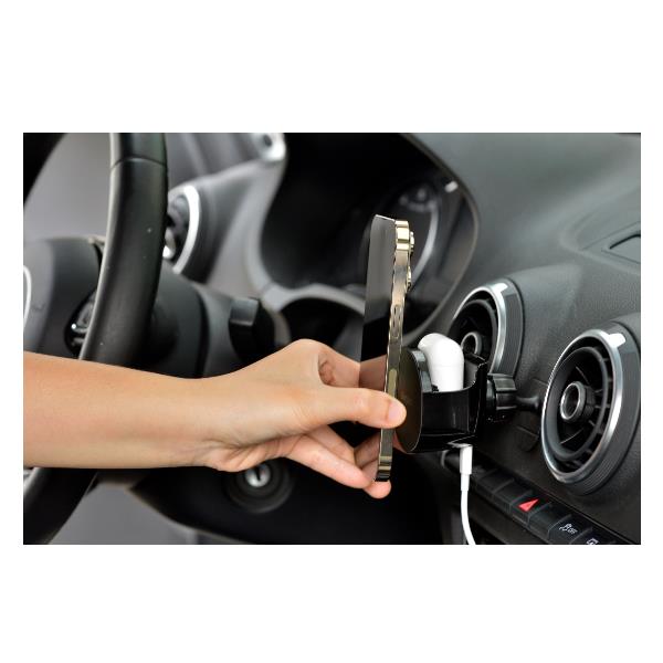 ECA002 WIRELESS CHARGER FOR CAR VENT 2IN1 5