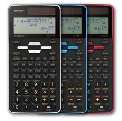 SHARP CALCOLO EL-W531TG BIANCA