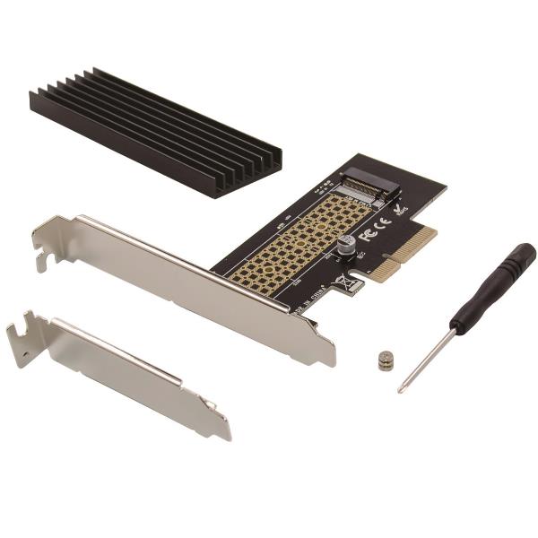 ADATTATORI PCIe M.2 NVMe SSD (con dissipatore in alluminio) 5