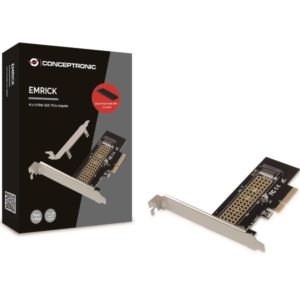 ADATTATORI PCIe M.2 NVMe SSD (con dissipatore in alluminio) 6