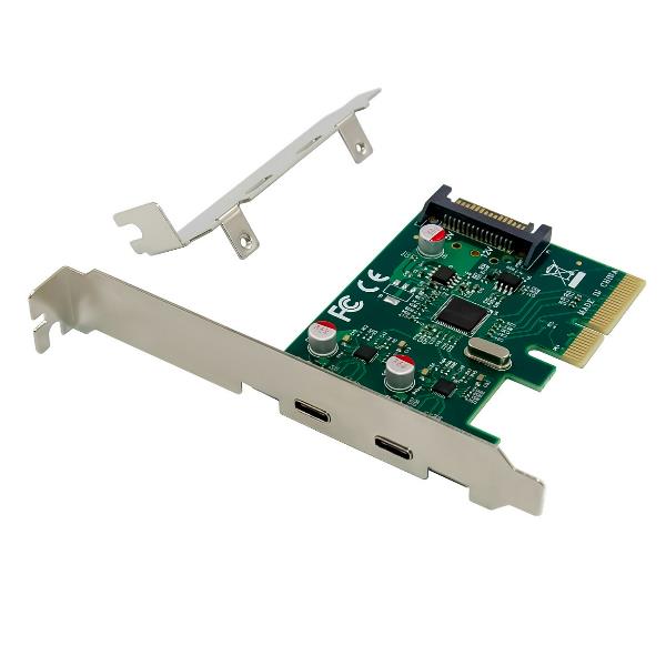 CONCEPTRONIC SCEHDA PCI EXPRESS 2 PORTE USB 3.2 Gen 2 Type-C