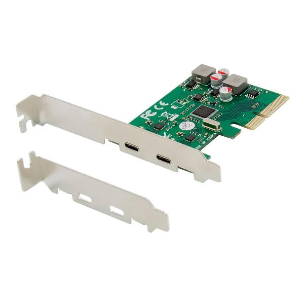 CONCEPTRONIC SCHEDA PCI EXPRESS 2 PORTE USB 3.2 Gen 2 Type-C, autoalimentata