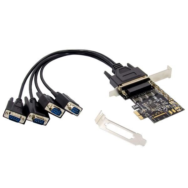 CONCEPTRONIC SCHEDA PCI EXPRESS 4-PORTE SERIALE DB9 RS232