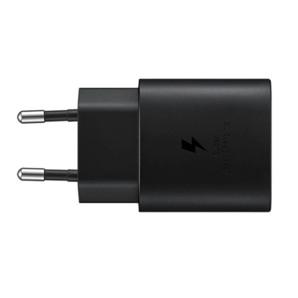 WALL CHARGER 25W TYPEC BLACK NO CAVO 2