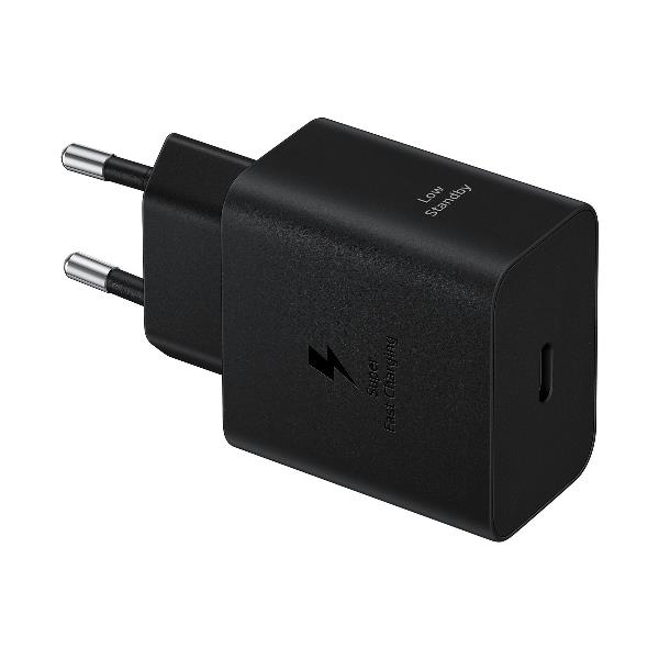 SAMSUNG CELLULARI CHARGER 45W BLACK TYPE C CON CAVO