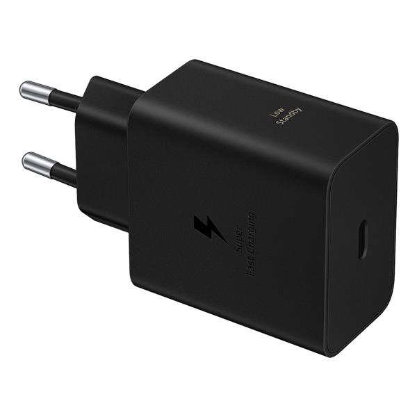 SAMSUNG CELLULARI CHARGER 60W BLACK TYPE-C NO CAVO
