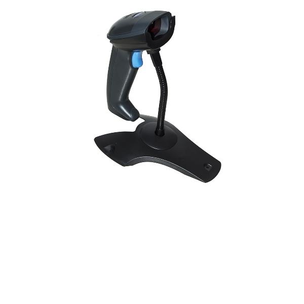 LETTORE CODICI A BARRE LASER WIRELESS CON RICEVITORE USB E SUPPORTO 3