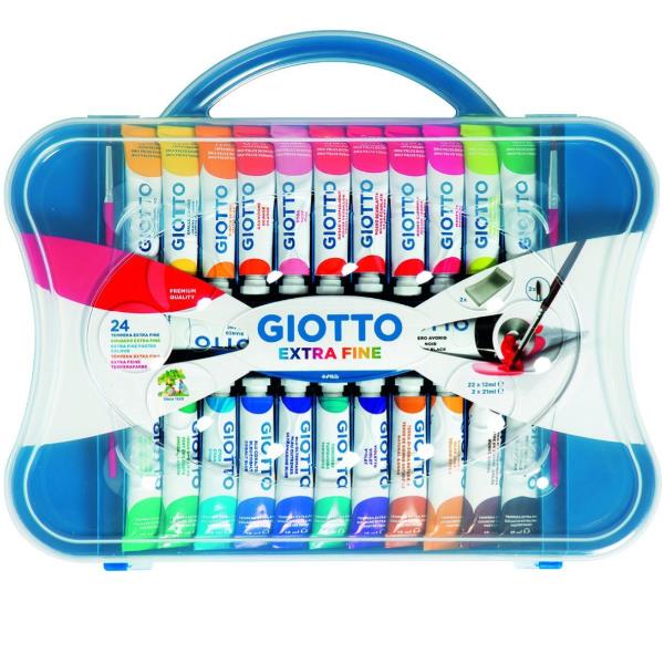 GIOTTO TUBI TEMPERA COLORI ASSORTITI