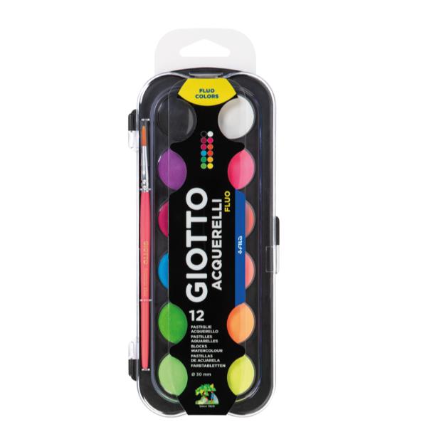 GIOTTO GIOTTO ACQUERELLI FLUO