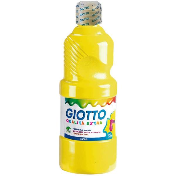 GIOTTO TEMPERA PRONTA500ML GIALLO PRIMARIO