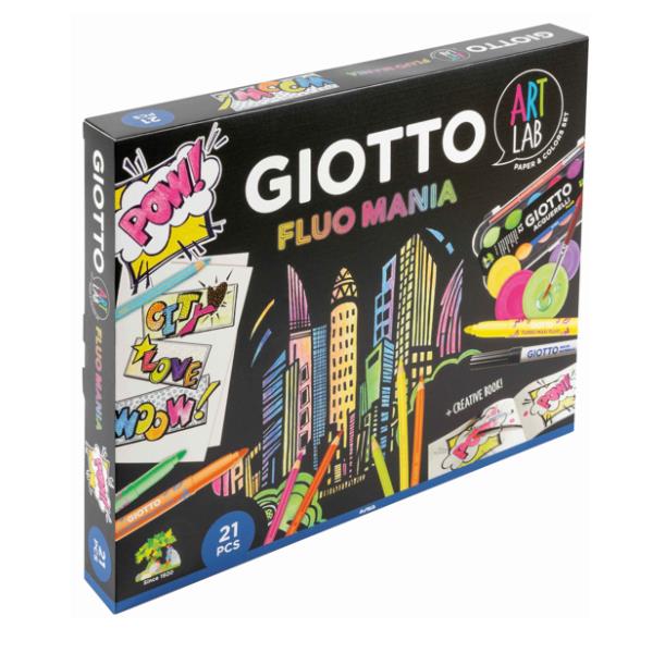 GIOTTO GIOTTO ART LAB FLUO MANIA