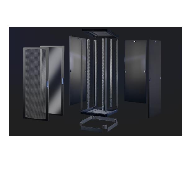 TECNOSTEEL RACK 24U 600X600X1257 19 NERO