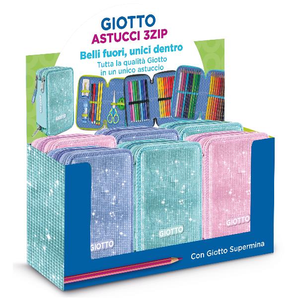 ASTUCCI A 3 SCOMPARTI CRYSTAL - ESPOSITORE 3