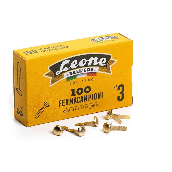 LEONE DELLERA Fermacampioni Ottonati N°3