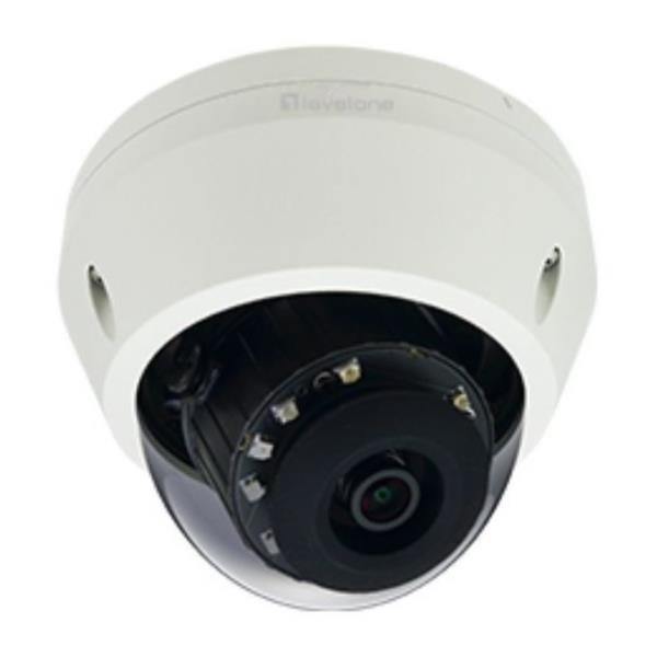 LEVELONE FCS-3307 - TELECAMERA IP HUBBLE DOME FISSA 5MP, POE 802.3af, Audio 2-vie, IP68, IK10 3