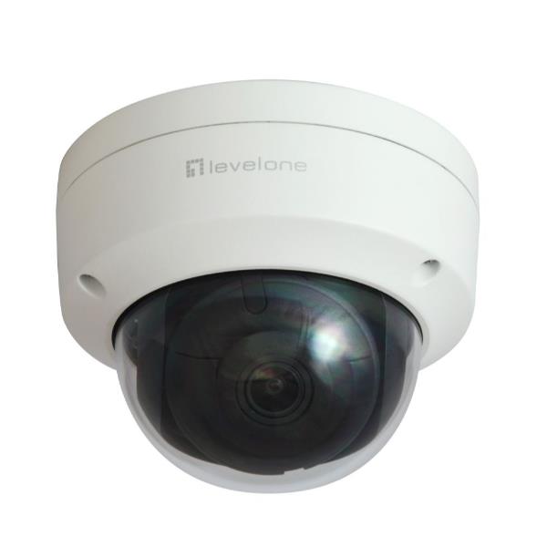 LEVELONE LEVELONE FCS-3404 - TELECAMERA IP DOME FISSA GEMINI 6MP, PO3 802.3AF, H.265, IP67