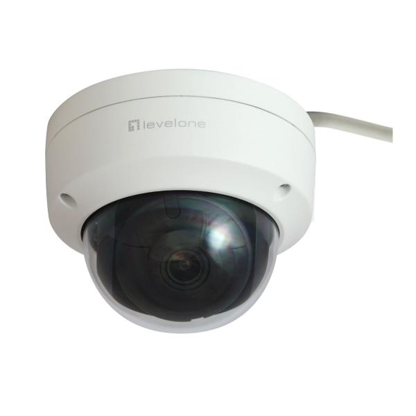 LEVELONE FCS-3404 - TELECAMERA IP DOME FISSA GEMINI 6MP, PO3 802.3AF, H.265, IP67 7