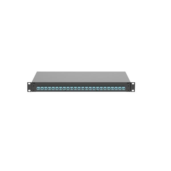 PANDUIT Cassetto in fibra, 24 adattatori duplex LC, acqua