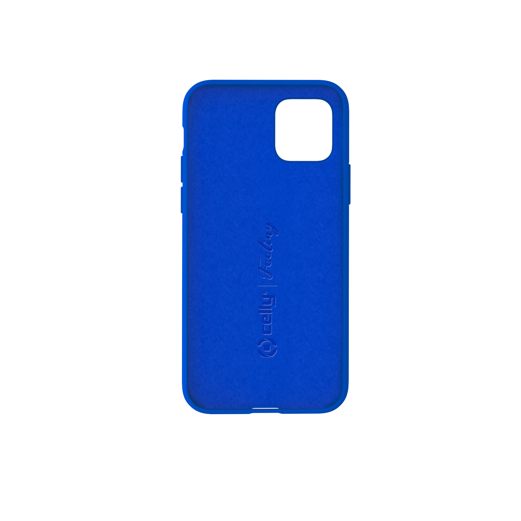 FEELING - Cover morbida in silicone liquido con finitura soft touch e bordi anti scivolo colore blu compatibile con Apple iPhone 11 Pro 2