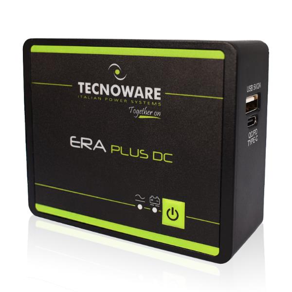 TECNOWARE S.R.L. UPS ERA PLUS DC - USB 5VDC 2A, USB-C OUTPUT 5V/9V/12V/15V/20V