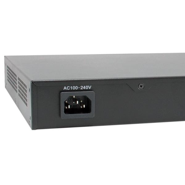 LEVELONE FGP-2031 - SWITCH 20-PORTE FAST ETHERNET POE 270W, 16x PoE, 2x Gigabit RJ45 + 2x Gigabit SFP 5
