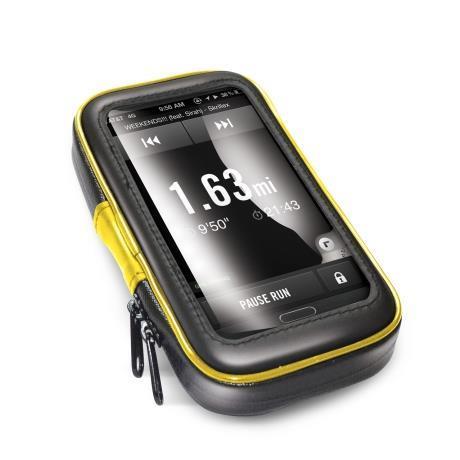 FLEXBIKE - Supporto universale per smartphone, utilizzo con manubri tubolari di bici e ebike, custodia impermeabile, compatibile con smartphone fino a 6.2" dimensione display 3