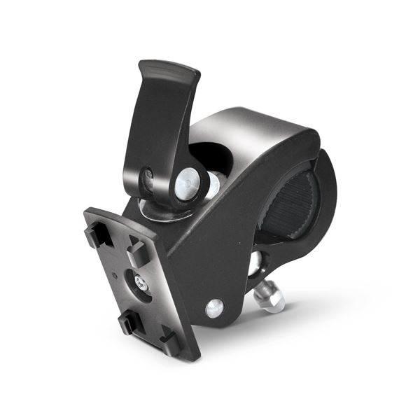 FLEXBIKE - Supporto universale per smartphone, utilizzo con manubri tubolari di bici e ebike, custodia impermeabile, funzione touch screen, morsetto regolabile 3