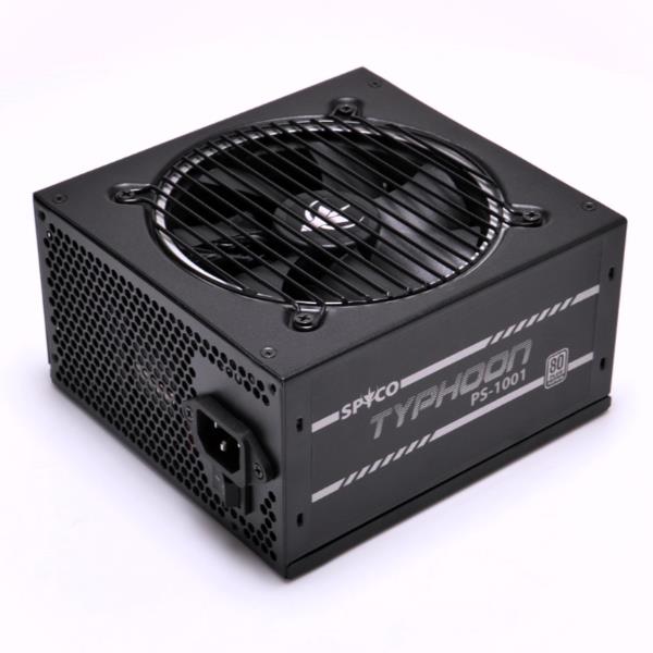 SPYCO - ALIMENTATORE GAMING 1000W MODULARE CON PORTA PCIE 5.0 E CERTIFICAZIONE 80 PLUS PLATINUM 3