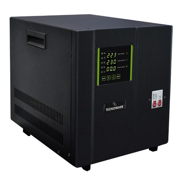 TECNOWARE S.R.L. STABILIZZATORE BIDIREZIONALE MONOFASE 10KVA SERVOASSISTITO A CONTROLLO ELETTRONICO CON MICROPROCESSORE