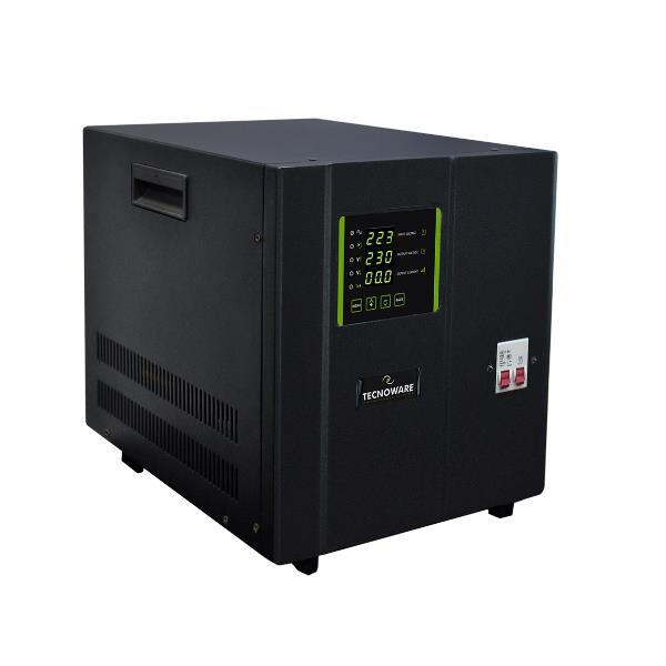 TECNOWARE S.R.L. STABILIZZATORE MONOFASE 4,5KVA SERVOASSISTITO A CONTROLLO ELETTRONICO CON MICROPROCESSORE