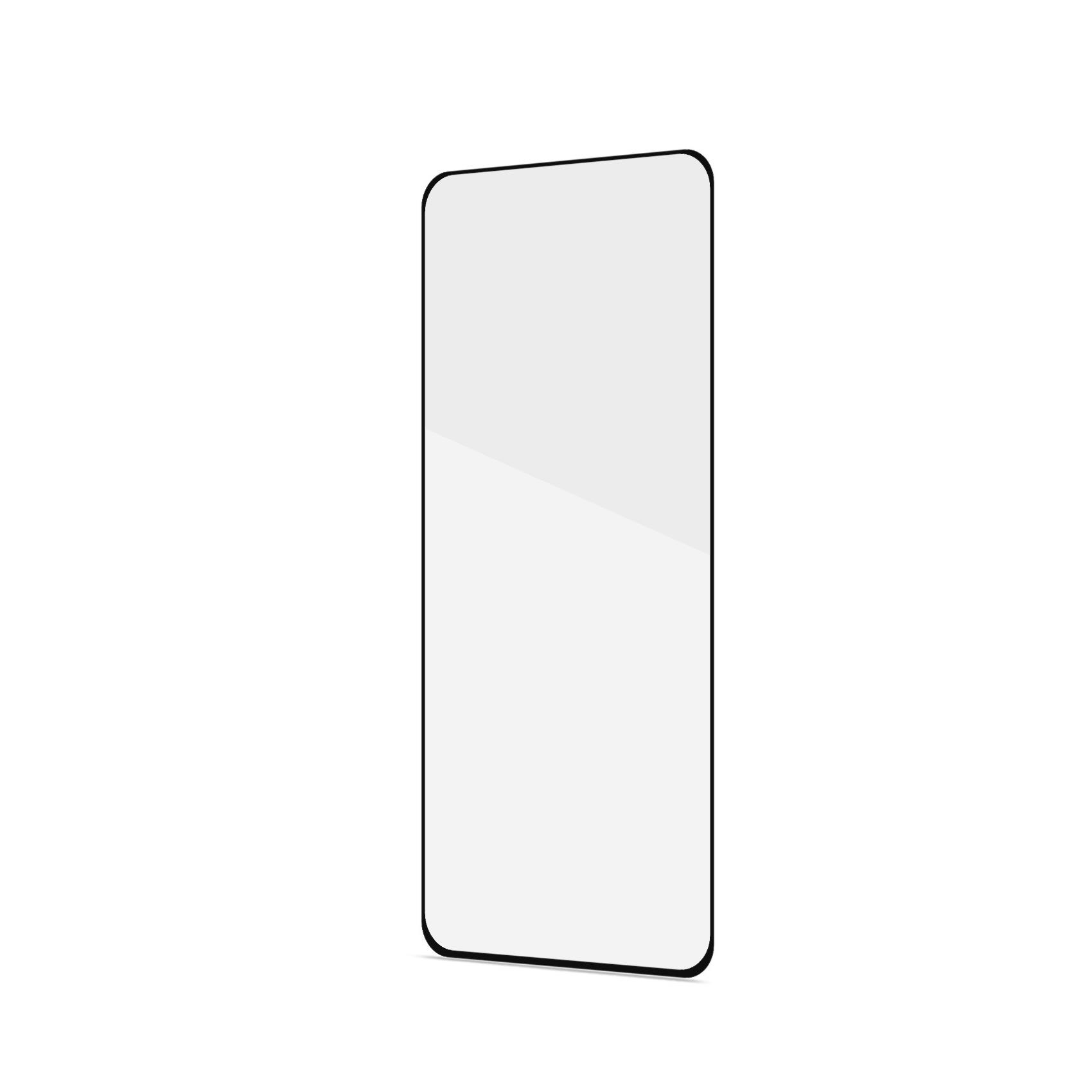 FULLGLASS - Vetro 9H con bordo colorato nero compatibile con Xiaomi Redmi Note 12 4G/ Redmi Note 12 5G 3