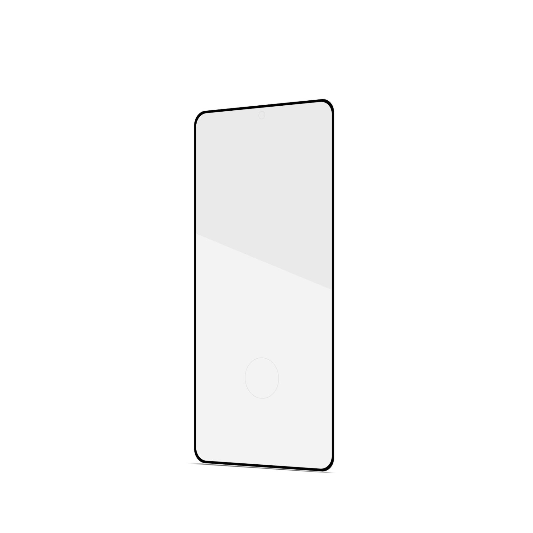 FULLGLASS - Vetro 9H con bordo colorato nero compatibile con Xiaomi Redmi 10C/ Redmi 12C 3