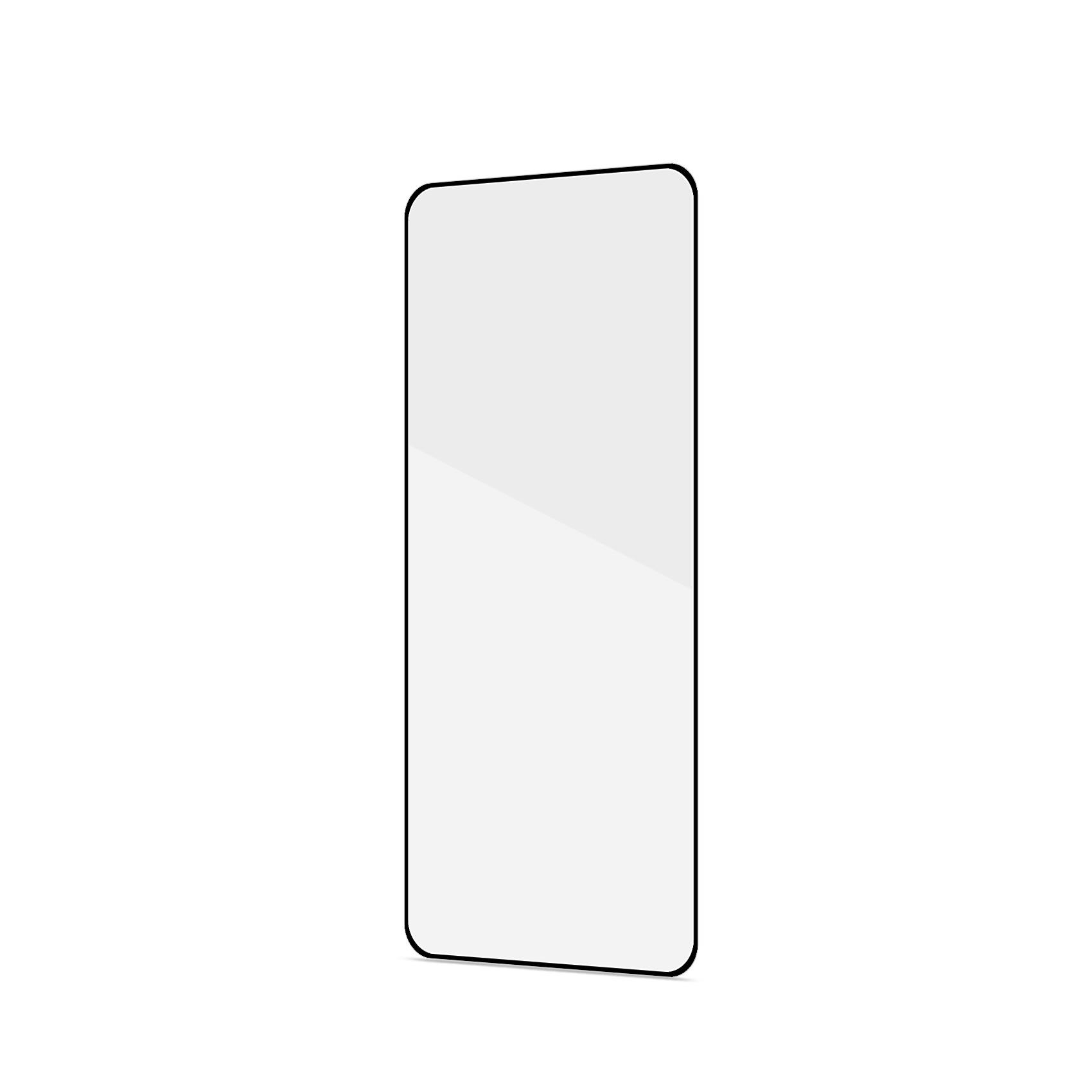 FULLGLASS - Vetro 9H con bordo colorato nero compatibile con Honor X6/ Honor X8 5G/ Honor 70 Lite/ Honor X8a 2