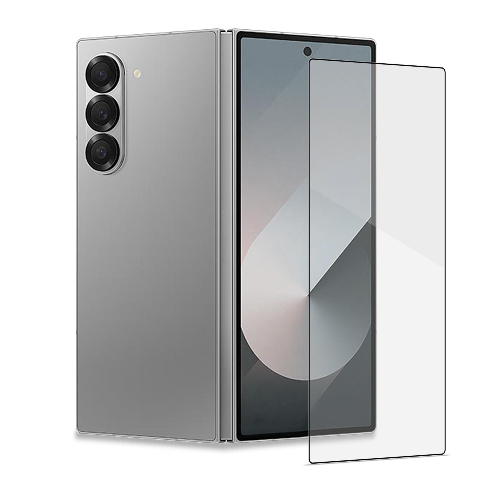 CELLY FULLGLASS - Vetro 9H con bordo colorato nero compatibile con Samsung Galaxy Z Fold 8 Ultra/ Z Fold 7/ Z Fold 7 Enterprise Edition