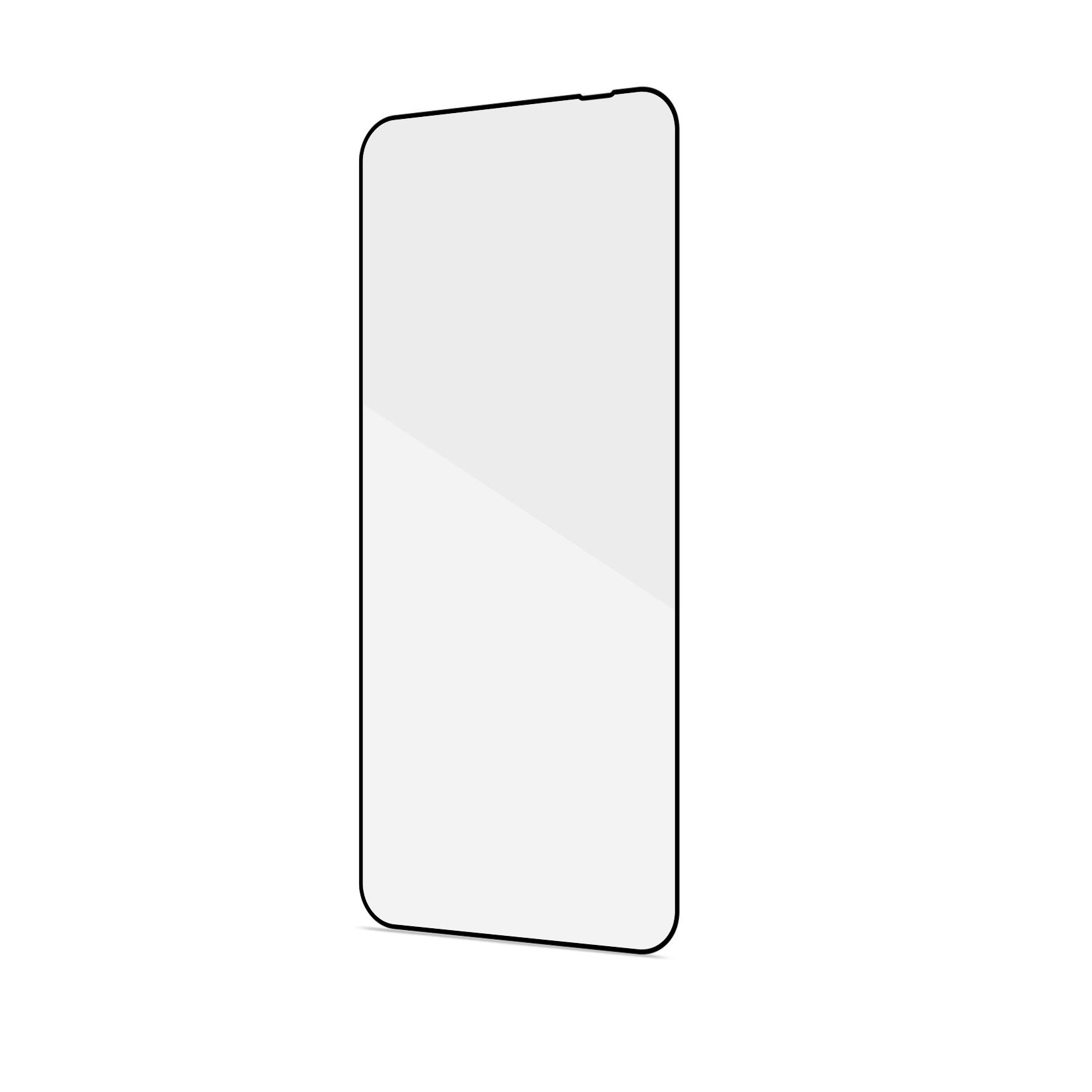 FULLGLASS - Vetro 9H con bordo colorato nero compatibile con Motorola Edge 60 Neo 5