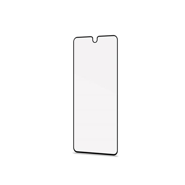 FULLGLASS - Vetro 9H con bordo colorato nero compatibile con Samsung Galaxy A40/ A40 Enterprise Edition 4