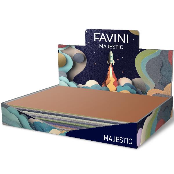 CARTOTECNICA FAVINI ESPOSITORE CARTALAB - 150 FOGLI MAJESTIC 25x35